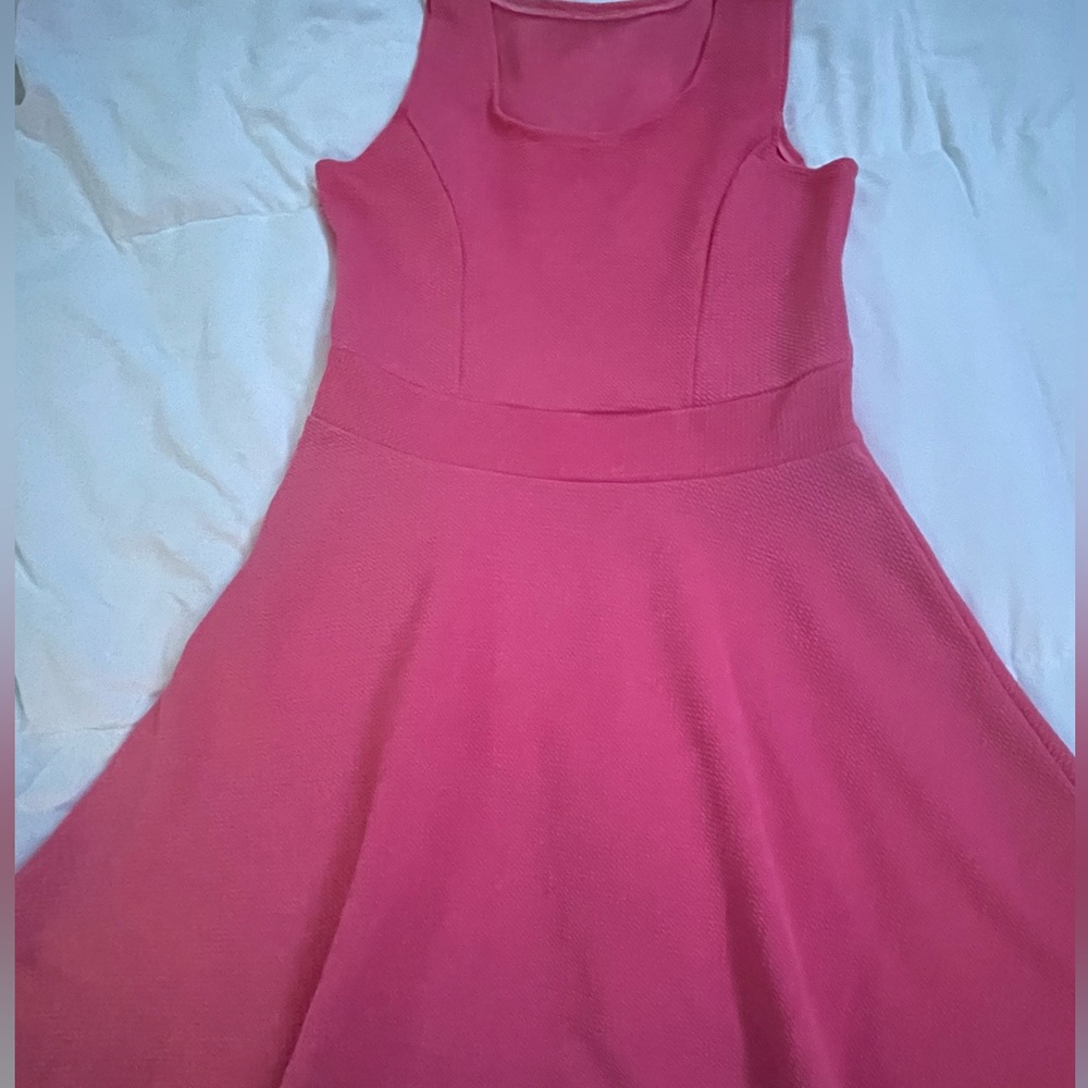 Coral Pink Sundress